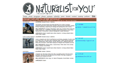 Desktop Screenshot of naturalist-for-you.org
